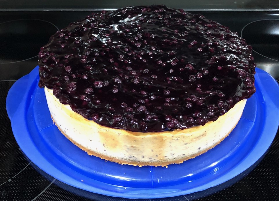 Blueberry Cream Pie